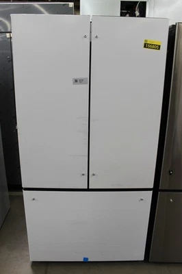 GE Cafe CWE23SP4MW2 36" Matte White CD French Door Refrigerator #156805 BFSALE - Image 1 of 4