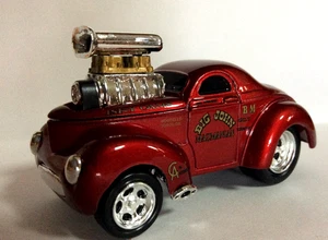 MUSCLE MACHINES 1941 41 WILLYS COUPE - 1/64 DIECAST 41 WILLYS - BIG JOHN - Picture 1 of 5