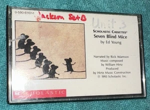 SEVEN BLIND MICE BY ED YOUNG CASSETTE TAPE from SCHOLASTIC - Picture 1 of 8