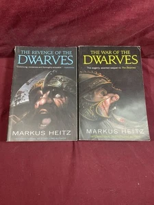 Markus Heitz The Dwarves Paperback Set Lot of 2 - Picture 1 of 3