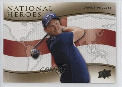 2024 Upper Deck National Heroes Gold Danny Willett #NH-17 - Image 1 of 2