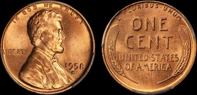 1958 D Lincoln Cent PCGS MS67 RED - Image 1 of 3