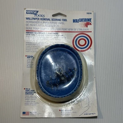 Wallpaper Scoring Tool for Wall Paper and Decal Removal Hyde Tools Made In USA - Image 1 of 4