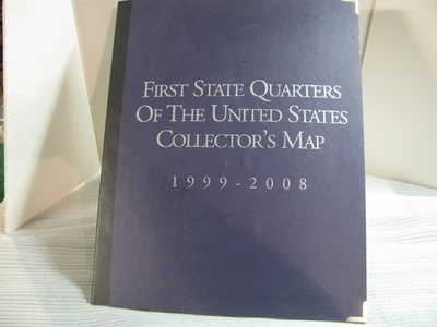 First State Quarters of the United States Collector's Map 1999-2008 COMPLETED - Image 1 of 4
