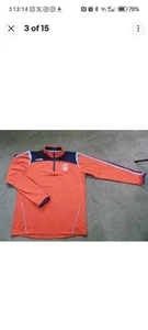 O'Neills Men's St Helens Rugby League Long Sleeve 1/4 Zip Training Top Size XL - Picture 1 of 13
