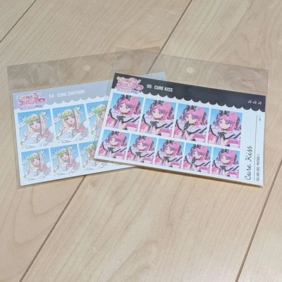 Kimi to Idol Precure Exhibition Proof Photo Style Sticker Cure Kiss Cure Zyun - Image 1 of 4