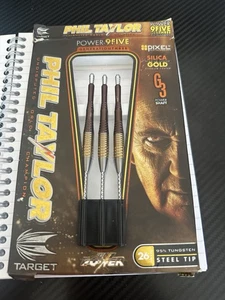 Phil Taylor Gen 3 26g Darts WITH BOX - Picture 1 of 6