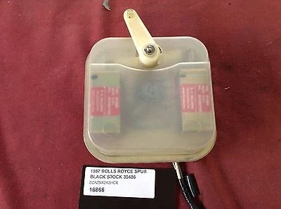 81 - 91 ROLLS-ROYCE PLATA ESPOLÓN PUERTA TRASERA DERECHA CERRADURA SOLENOIDE Foto 1 de 3