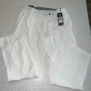 Pantalones de golf Under Armour para hombre 34x30 blancos cintura elástica pierna recta 1309545-100 - Imagen 1 de 6