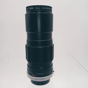 Minolta MC Tele Rokkor-PE 200mm F4.5 Telephoto MF Lens JAPAN HOKA Lens Cover - Picture 1 of 11