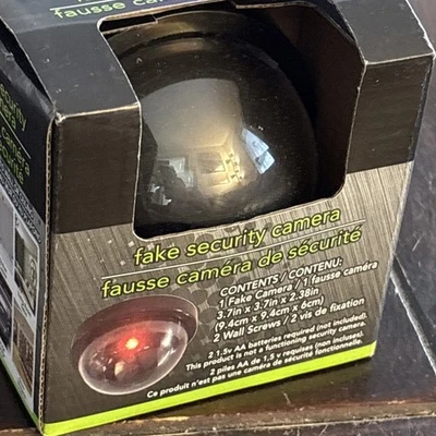 e-Circuit Fake Security Camera*Battery Operated*Wall/Ceiling Mountable*314188 - Image 1 of 4