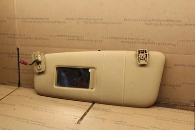 BMW 550i E60 2007 conductor izquierdo parasol sombra beige tostado tela Foto 1 de 4