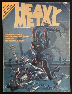 Heavy Metal Magazine 1977 No. 1 - Image 1 of 4