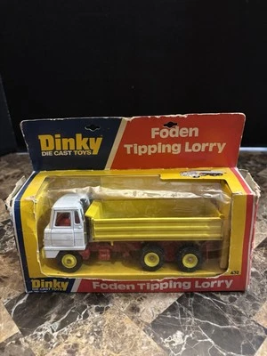 1979 VTG Foden Tipping Lorry DINKY 432 Die-Cast Model Truck Matchbox   Damaged - Image 1 of 4