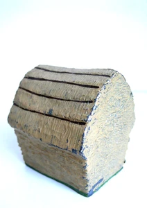DÉCOR DE FERME MEULE DE FOIN PLOMB BRITAINS/CBG/JOHILCO 6X7cm BON ÉTAT - Imagen 1 de 3