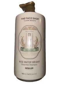 The Face Shop - Reiswasser Bright (HAARSPÜLUNG) Essential Treatment 16,9oz - Bild 1 von 2