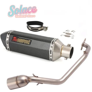 For Honda PCX 150 160 125 2020-2023 Whole Exhaust System Front Pipe Muffler Tips - Picture 1 of 16