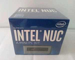INTEL NUC NUC6CAYH A MINI PC KIT WITH INTEL CELERON 2021-BRAND NEW SEALED/MINT - Picture 1 of 8