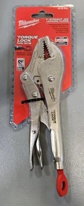 48-22-3507 7" Torque Lock Straight Jaw Locking Pliers Milwaukee - Picture 1 of 3