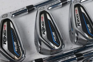 Cobra King F9 One Length Irons / 5-PW+GW / Regular Flex KBS Tour 80 Shafts - Picture 1 of 7