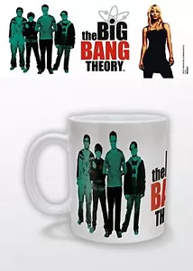 Official The Big Bang Theory Green Cast Mug Warner Bros Bazinga Penny Gift - Picture 1 of 1