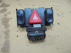 MERCEDES C CLASS 1998 W202 SEAT RECLINE,HAZARD,DOOR LOCK AND ALARM SWITCHES - Picture 1 of 1