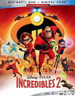 Incredibles 2 (Blu-ray + DVD + Digital Copy)New