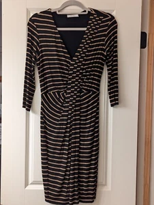 NEW Bailey 44 Confluence Stripe Dress Size M Bodycon Pencil - Picture 1 of 6