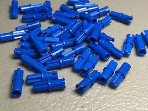 LEGO TECHNIC (x50) pcs BLUE AXLE PIN Connector Mindstorms NXT Part Piece 43093 - Picture 1 of 3