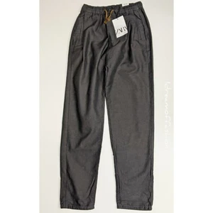 Zara BOYS Gray Low Rise Jogger Pants Size 11-12 Years - Picture 1 of 7