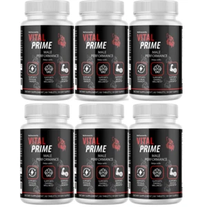 Vital Prime Men Pills, Maximize Energy, Vitality & Stamina - 6 Bottles - Picture 1 of 5