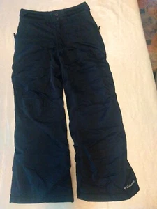 Columbia Snow black pants boy Size S 7/8 - Picture 1 of 12