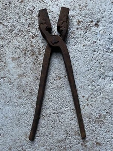 Vintage Blacksmith Tongs - Picture 1 of 4