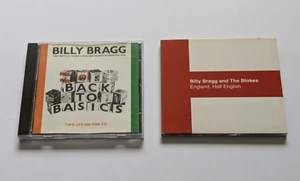 Lot x 2 Billy Bragg CD Albums England , Half English / Back to Basics - Picture 1 of 3