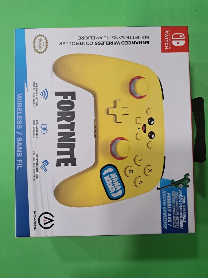 NEW - Nintendo Switch Fortnite Peely PowerA Enhanced Wireless Controller - Image 1 of 1