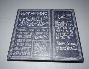 MARY URBAN "ART INGREDIENTS FOR LIFE" WEEKLY ORGANIZER PLANNER STATIONERY BOOK - Picture 1 of 6