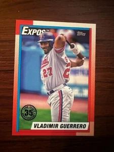 2025 Topps- 35th Anniversary Vladimir Guerrero Montreal Expos - Picture 1 of 1