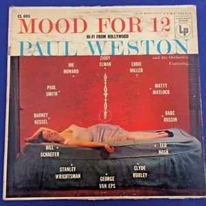 JAZZ LP - Paul Weston - STIMMUNG FÜR 12 - COLUMBIA 1955 6AUGEN 12 ZOLL Original - Bild 1 von 4