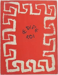 Honegger, Arthur. Oedipe Roi - 1947 Program with design by PICASSO - Picture 1 of 4