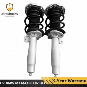 Pair For BMW M3 M4 F80 F82 83 2015-2020 New Front Shock Absorber Struts With EDC - Picture 1 of 8