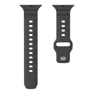Soft Silicon Strap for Apple Watch - 49mm 45mm 44mm 42mm - Black - Zdjęcie 1 z 2