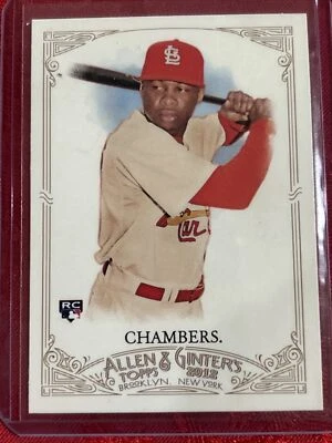2012 Topps Allen & Ginter Adron Chambers #301 St. Louis Cardinals - Image 1 of 4