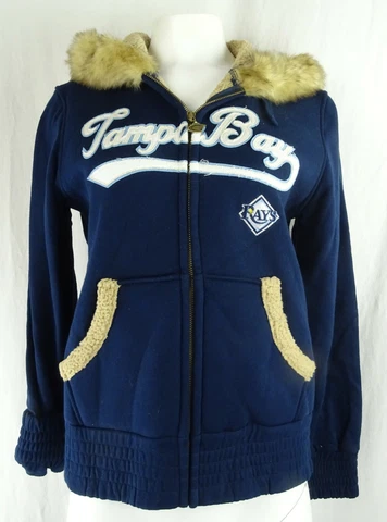 Tampa Bay Rays MLB G-III 4her Women's Full-Zip Sherpa Hoodie Cover