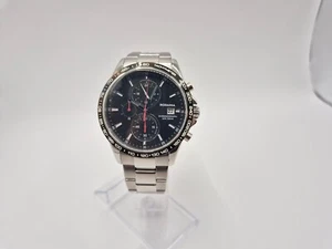 Montre quartz Rodania energy Dakar 26150 chronograph 10 ATM bracelet acier - Bild 1 von 10