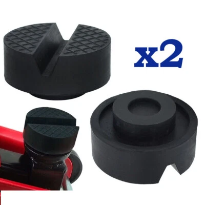 2 Universal Wagenheber Gummiauflage Gummipuffer Wagenheber für Rangierwagenheber - Bild 1 von 4