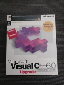 Microsoft Visual C++ 6.0 Professional Edition, UPGRADE - Picture 1 of 4