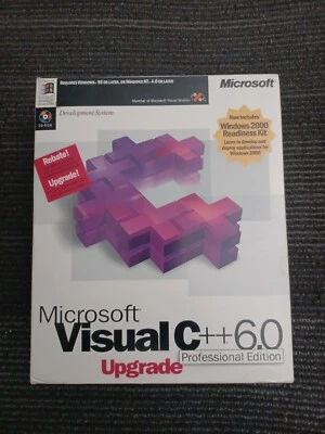 Microsoft Visual C++ 6.0 Professional Edition, UPGRADE - Image 1 of 4