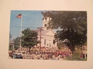 Desfile de postales Cape Cod Massachusetts 4 de julio Main Street Chatham MA - Imagen 1 de 2