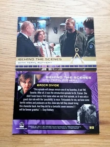 Stargate Season 7 Behind the Scenes Insert Trading Card B13 - Bild 1 von 1