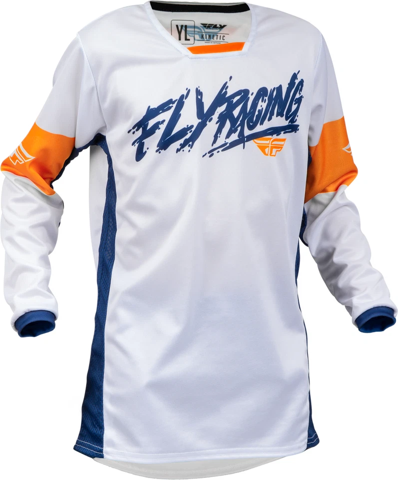Fly Racing Kinetic Khaus Kids / Youth Riding Jersey Shirt Motocross Mx Bmx Atv - Image 1 of 1
